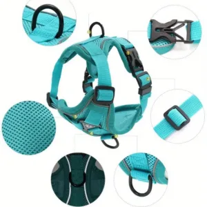 Dog Harness and Leash Set For Small Dog French Bulldog Pug Pitbull Puppy